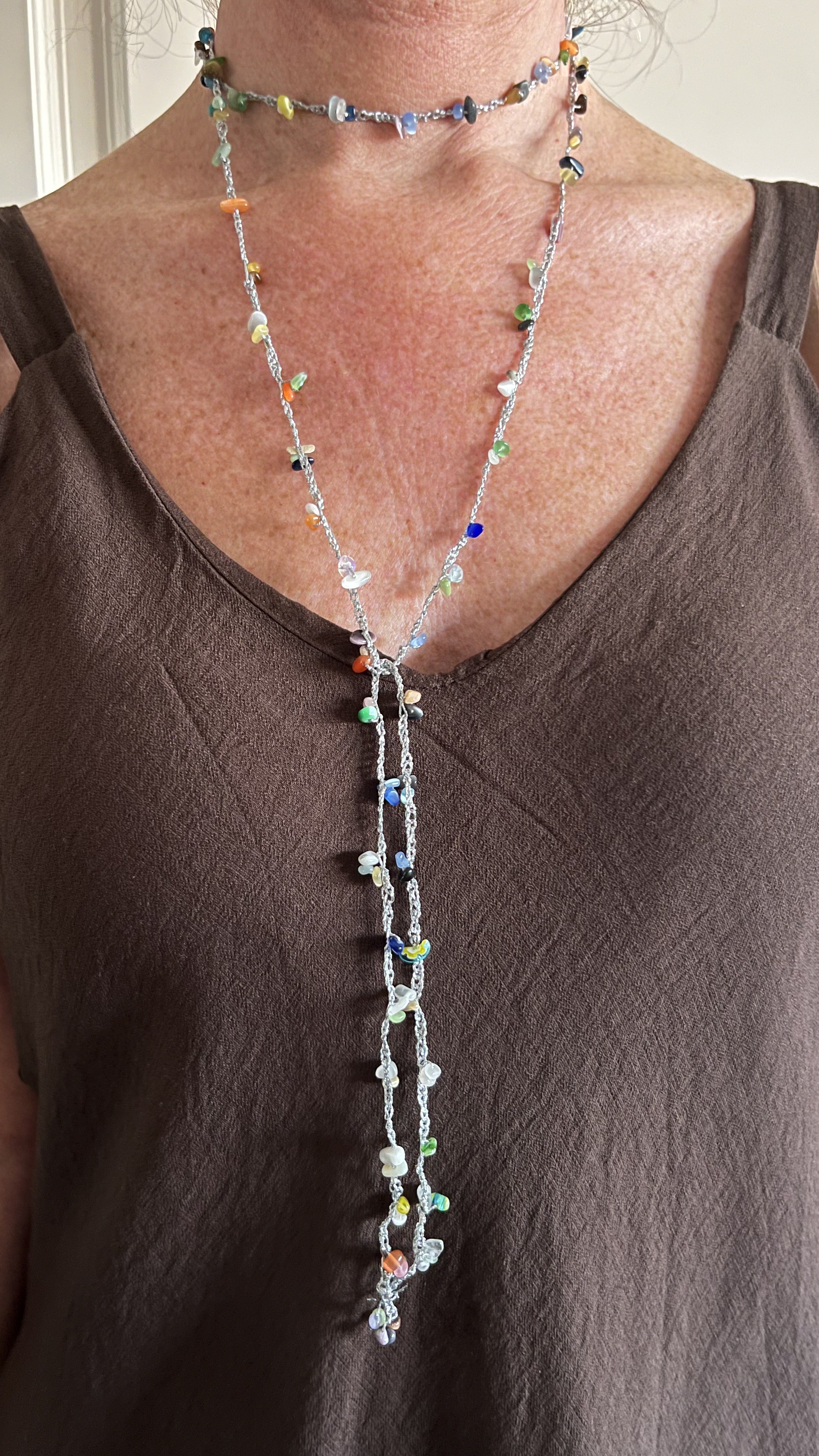 Collar Cristal Multicolor